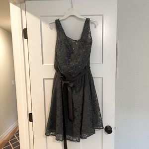 Grey Bridesmaid dress